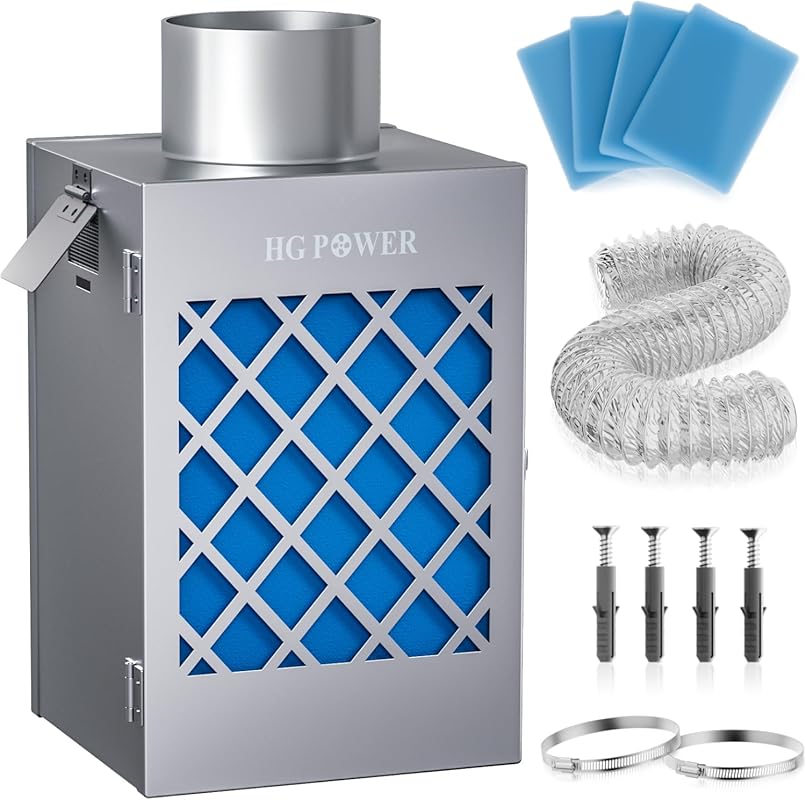 HG Power Metal Indoor Dryer Vent Kit for Electric Dryers