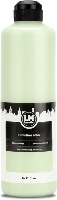 LM Sage Green Furniture Paint, High-Coverage for Indoor & Outdoor Cabi