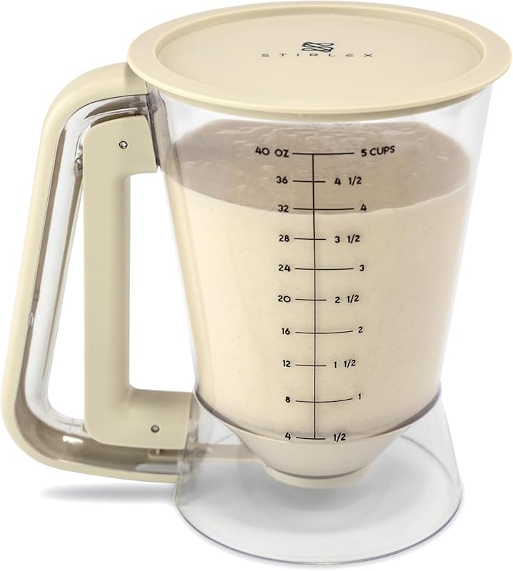 Premium Batter Dispenser for Pancakes, Cupcakes, Waffles, Muffins & Cr