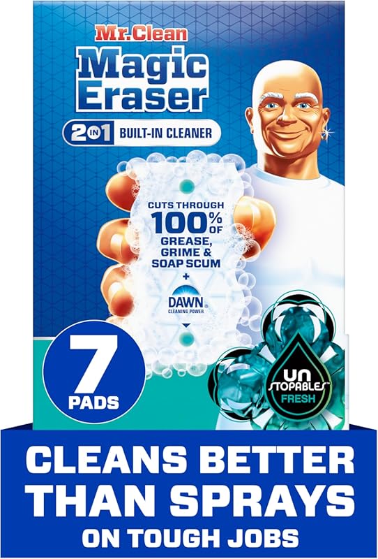 Mr. Clean Magic Eraser Foaming Sponge All-Purpose Cleaner with Dawn Po