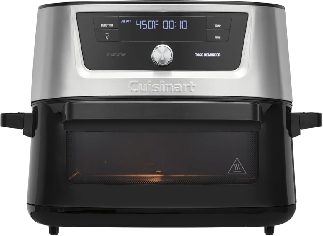 Cuisinart AIRX-221 Air Fryer Oven, 9-Quart Stainless Steel with 6 Pres