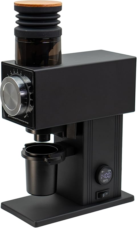 MiiCoffee CF64V Variable Speed Single Dose Burr Coffee Grinder for Pre