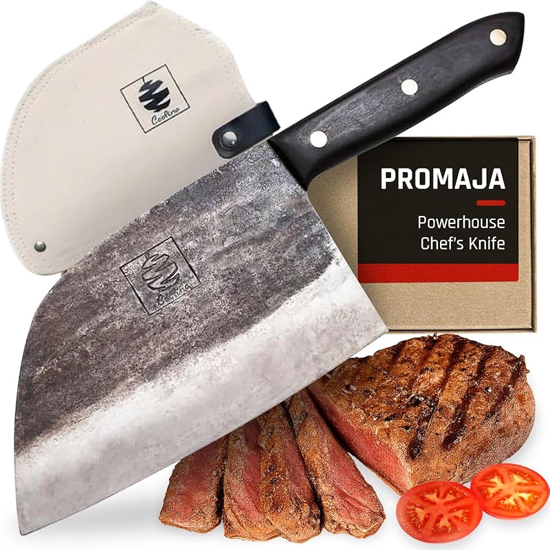 COOLINA Promaja Knife for Carving, BBQ, Meat Cutting, Slicing - Butche