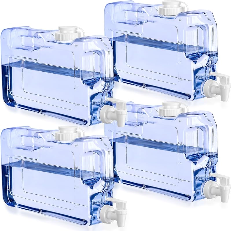 Drink Dispenser for Fridge Refrigerator Plastic Reusable Water Dispens