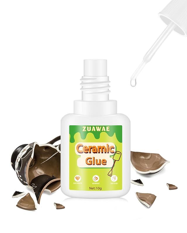 Waterproof Super Ceramic Repair Glue, Temperature Resistant for Potter