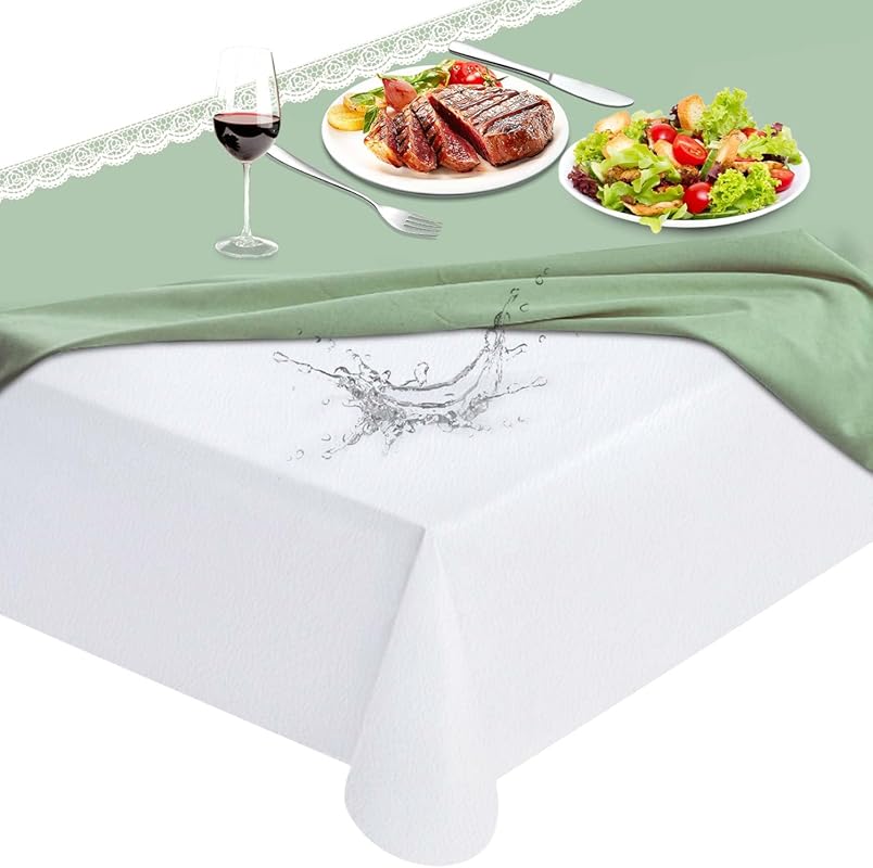 Heavy-Duty Vinyl Table Protector Pad with Flannel Backing