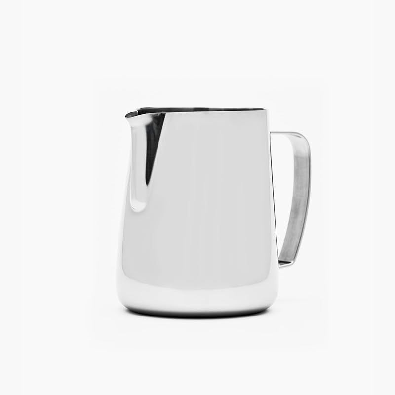 Barista Hustle Premium 304 Stainless Steel Milk Pitcher 600ml, Precisi