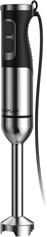 Powerful 1000W Handheld Immersion Blender with 25-Speed and Heavy-Duty