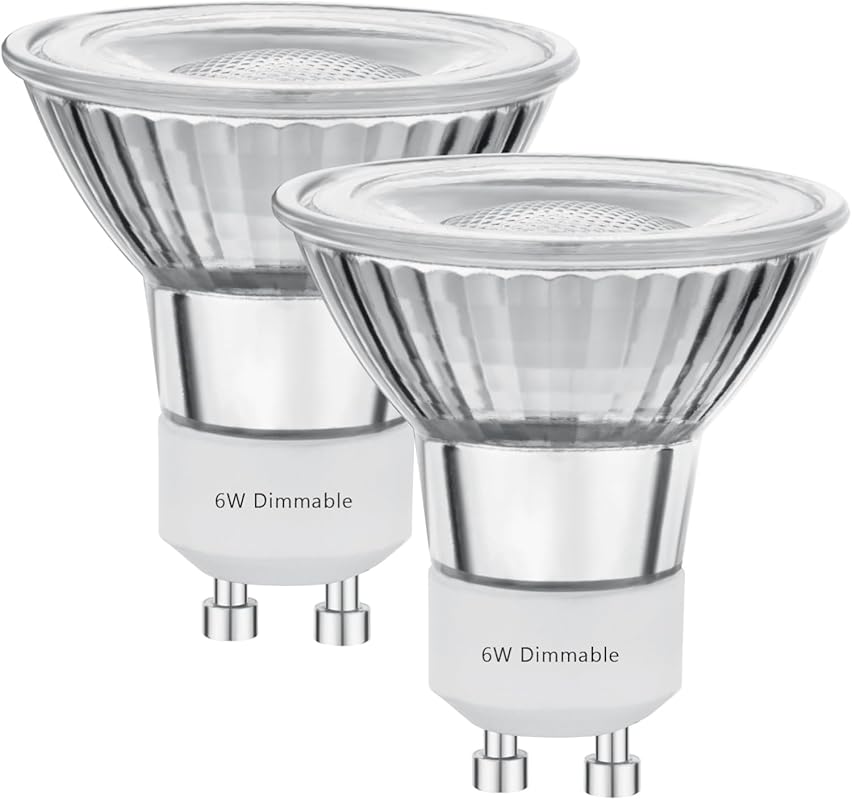 Dimmable GU10 LED Range Hood Light Bulbs, 50W Equivalent Warm White 30