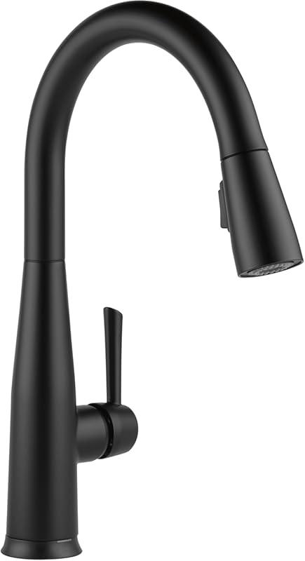 Delta Essa Touchless Kitchen Faucet with Pull Down Sprayer, Touch Tech
