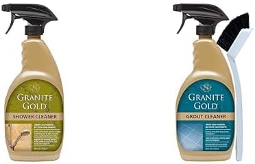 Granite Gold Shower Cleaner Spray for Quartz, Granite, Marble & Stone 