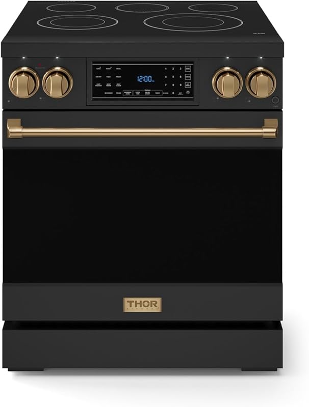 Gordon Ramsay THOR Kitchen 30 Inch Professional Electric Range, Tilt P
