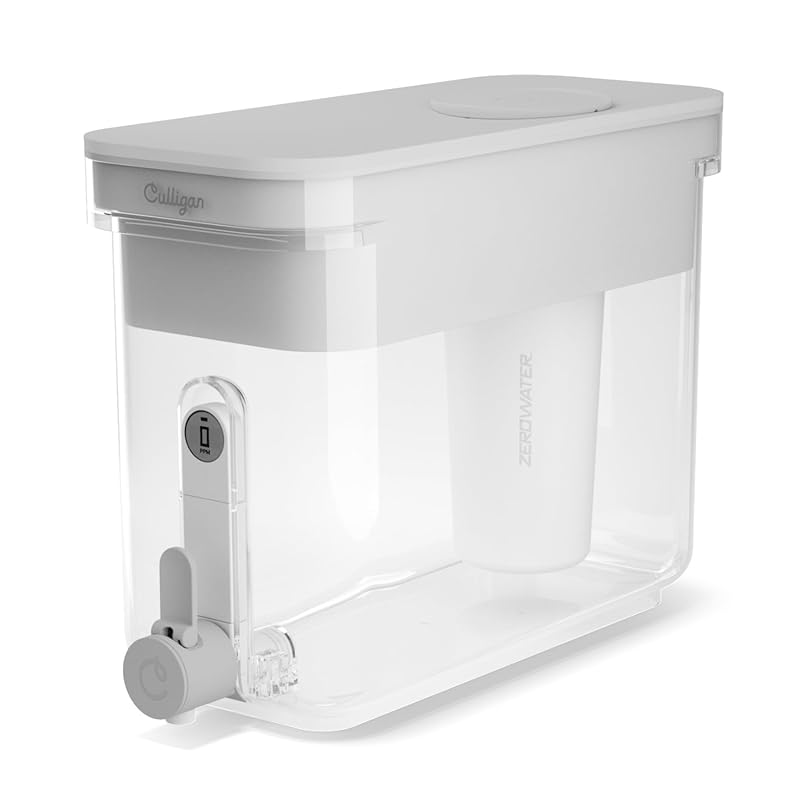 Culligan ZeroWater 33-Cup Dispenser: 5-Stage Filter Reduces Lead, PFAS