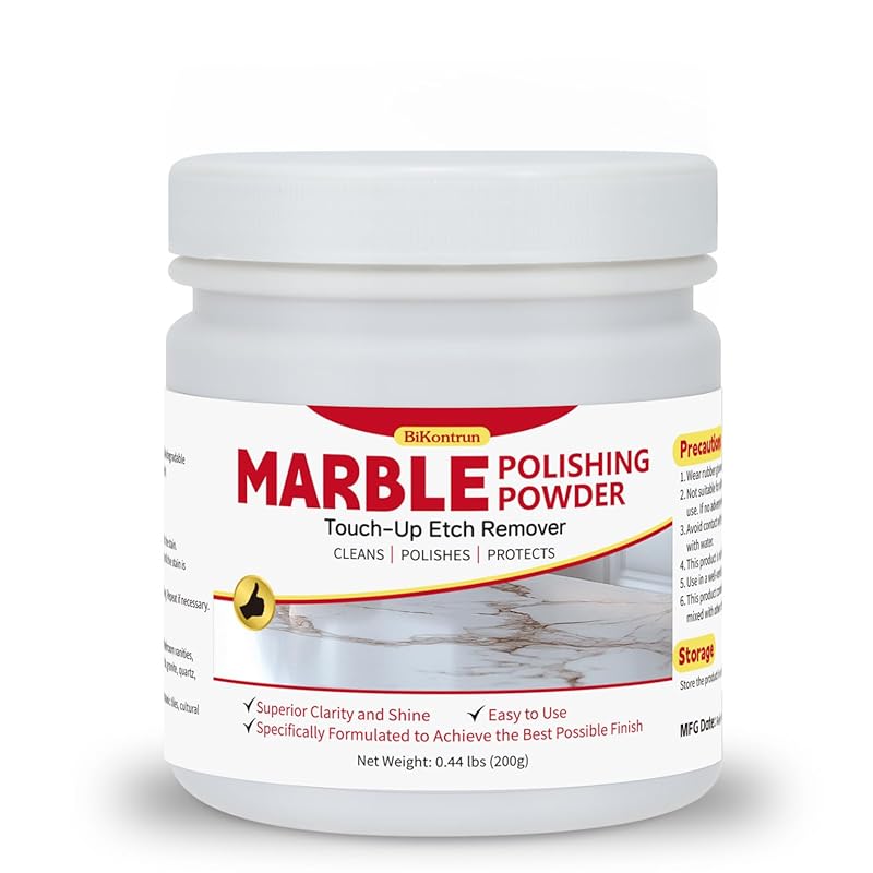 Marble Polishing Powder to Restore Shine, Remove Stains & Scratches on