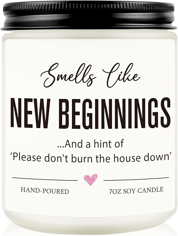 Handmade Funny Scented Housewarming Candle Gift for New Homeowners, Co
