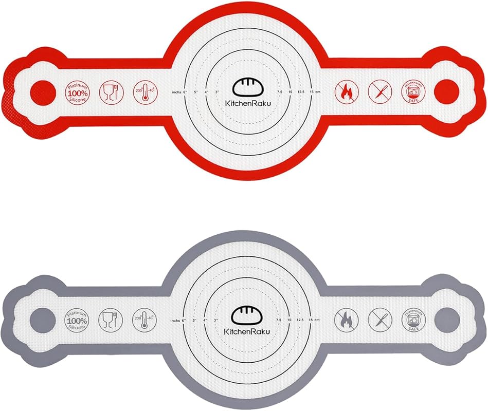 Cook's Aid Reusable Silicone Bread Slings Dutch Oven