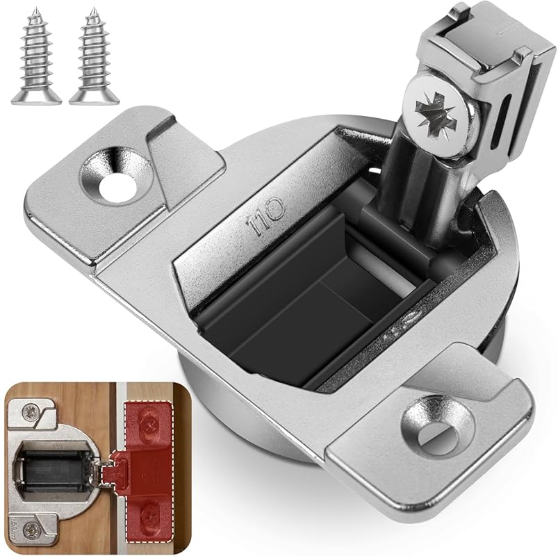 8 PCS Replacement Cabinet Hinges for Blum: 110 & 120 Degree, Self-Clos