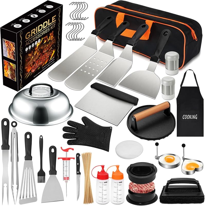237PC Griddle Accessories Kit for Blackstone Flat Top Grills: Includes