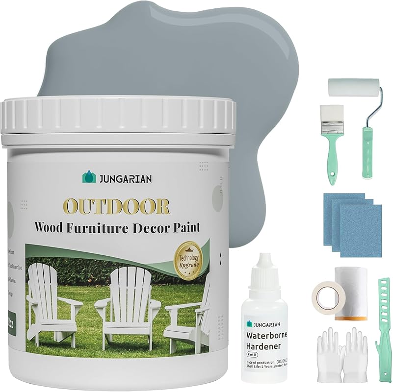 2K All-in-One Paint with Tools, Distance 32oz, Low Odor, No Sanding/Pr