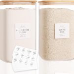 Top 10 Best Airtight Glass Containers For Flour & Sugar: Expert Reviewed