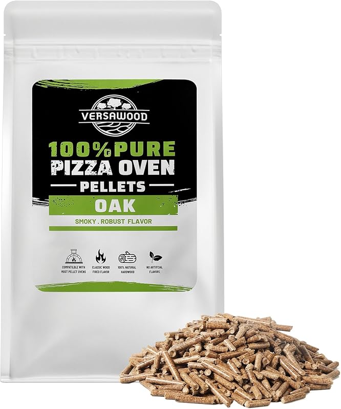 100% Natural Oak Hardwood Pellets for Pizza Ovens & Smokers – Kiln-Dri