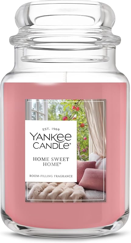 Yankee Candle Home Sweet Home Scented Jar Candle, 22oz Large, 150 Hour
