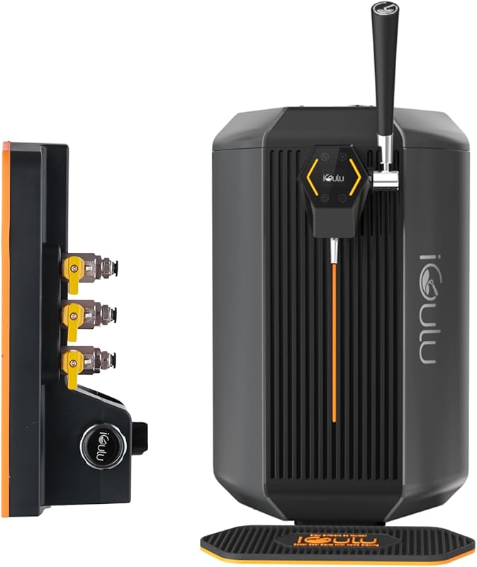 iGulu S1 Automated All-In-One Home Craft Beer Brewer with CO₂ Cylinder