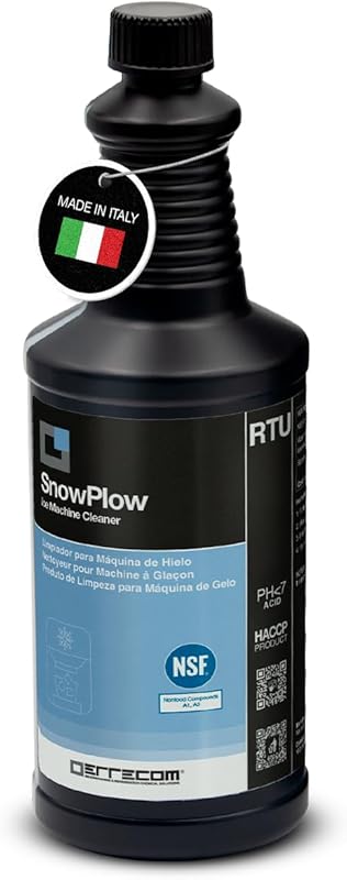 ERRECOM Snowplow Ice Machine Cleaner & Descaler, NSF Registered A1/A3,