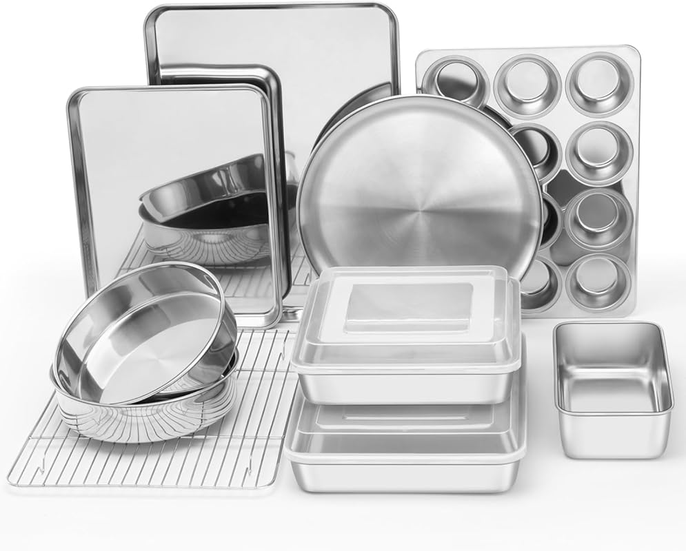 10 Best Stainless Steel Bakeware: Expert Picks for Quality Baking