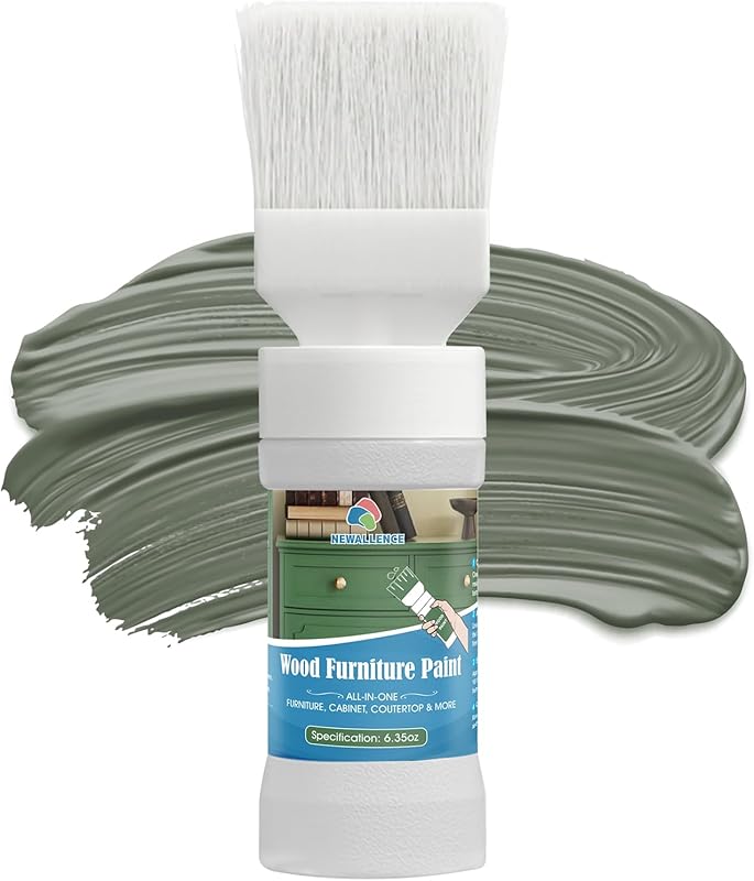 All-in-One Wood Furniture Refinishing Paint Kit: Matte, Water-Based, N