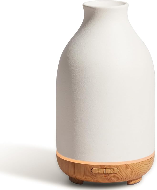 InnoGear 150ml White Ceramic Stone Essential Oil Diffuser - Ultrasonic