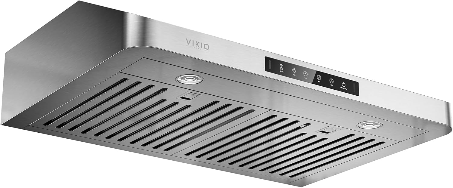 30-inch Under Cabinet Range Hood, 980 CFM Ducted, 3-Speed Gesture & To