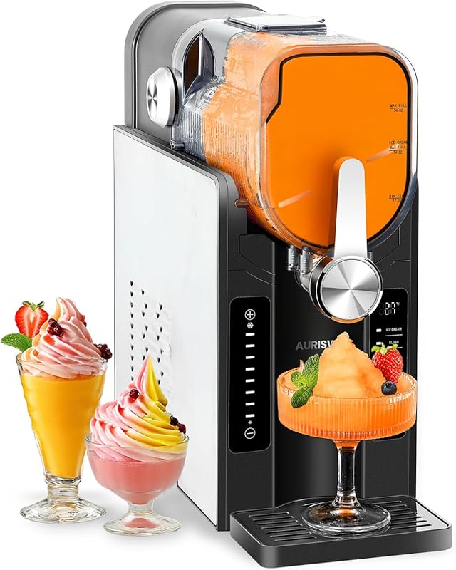 88oz No Ice Needed Slushie Machine for Home, Auto-Clean Frozen Drink M