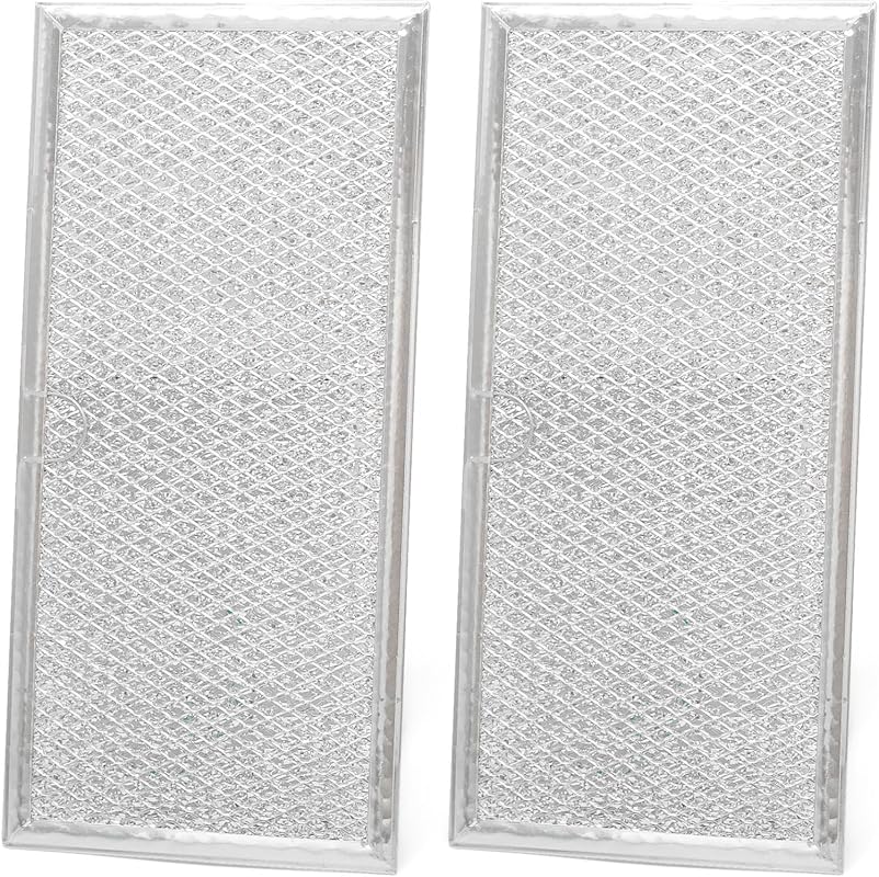Whirlpool W10575379 Downdraft Grease Filter, 2-Pack, 12-Layer Aluminum