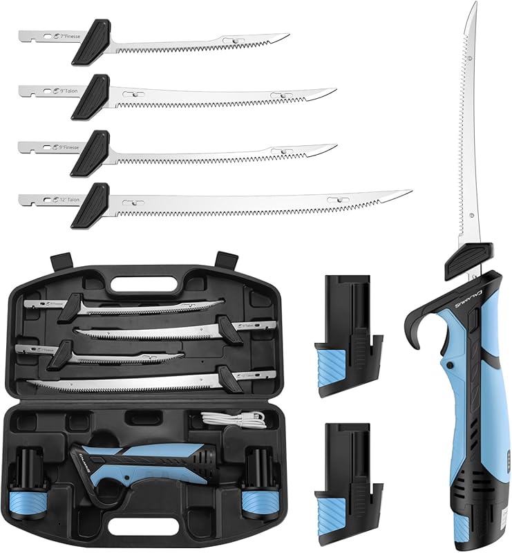 Calamus BladeVolt Cordless Electric Fillet Knife, Rechargeable, High T