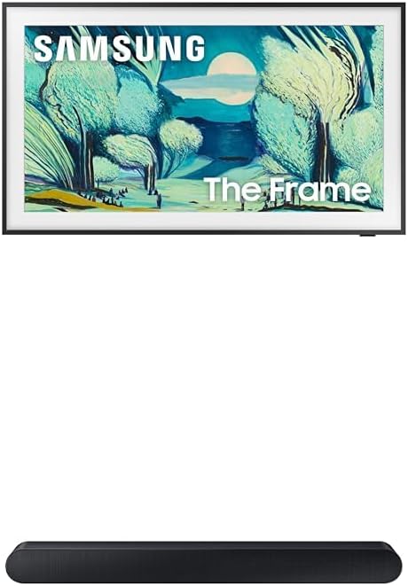 Samsung 50" The Frame LS03F 4K QLED Smart TV (2025) with S60D Dolby At