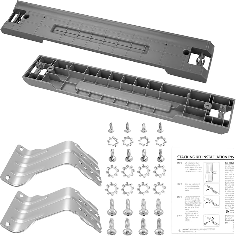 Upgraded Dryer Stacking Kit for Samsung 27-inch Front-Load Washers and