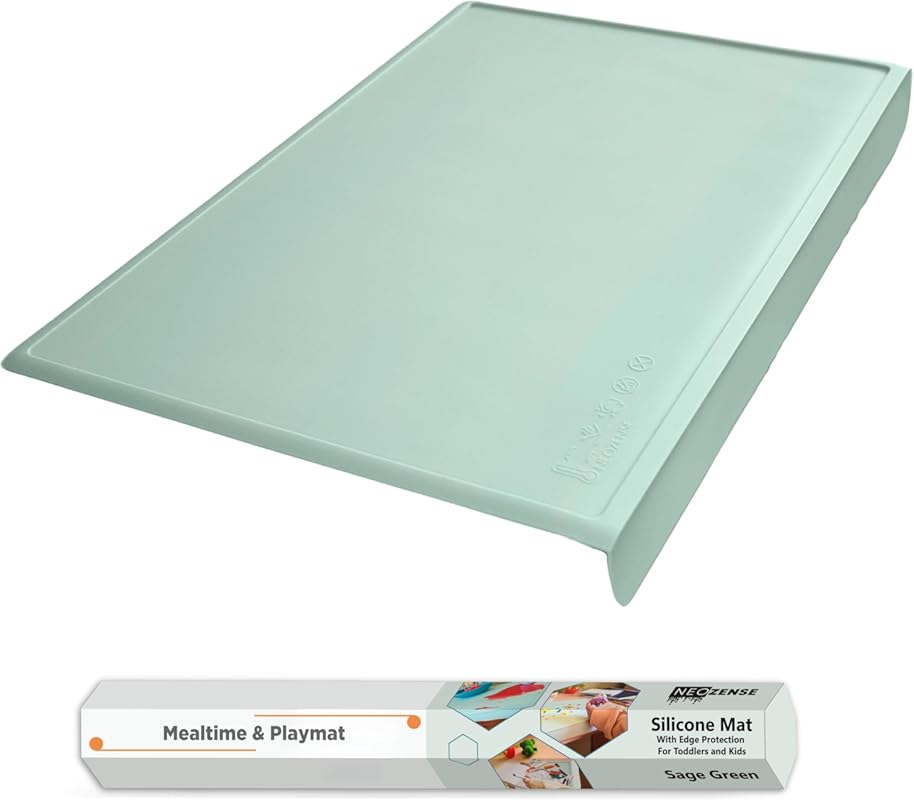 Silicone Placemats for Kids & Toddlers: Non-Slip, BPA-Free, Angle-Prot