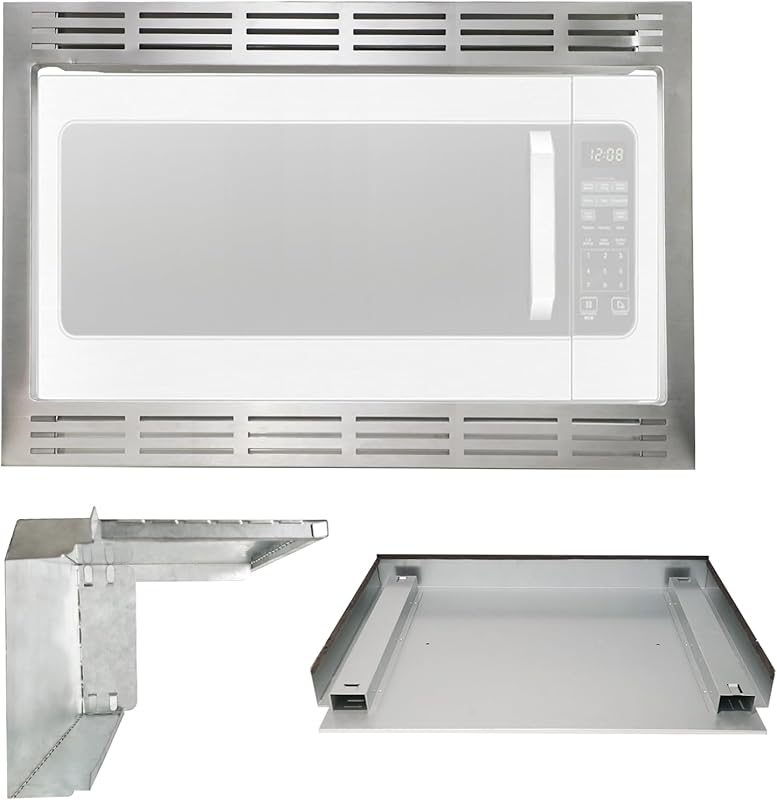 NN-TK922SS 27-inch Stainless Steel Microwave Trim Kit for 2.2 Cu Ft Bu