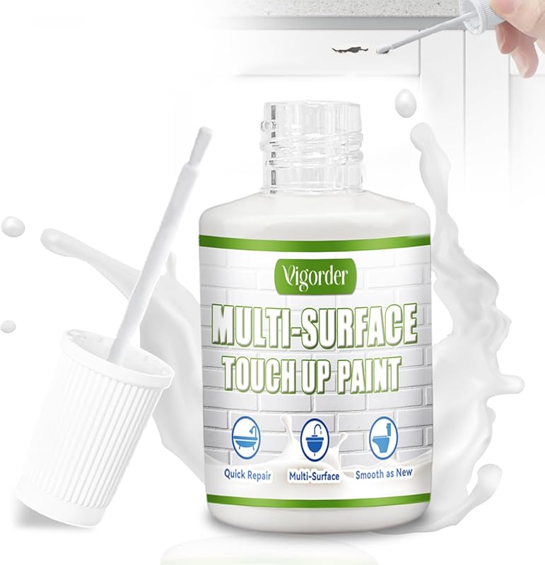 White Touch Up Paint Pen for Walls, Doors, Cabinets, Furniture