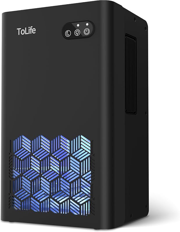 ToLife Dehumidifier for Home, 1000 Sq.ft with 95 OZ Tank, Auto Shut Of