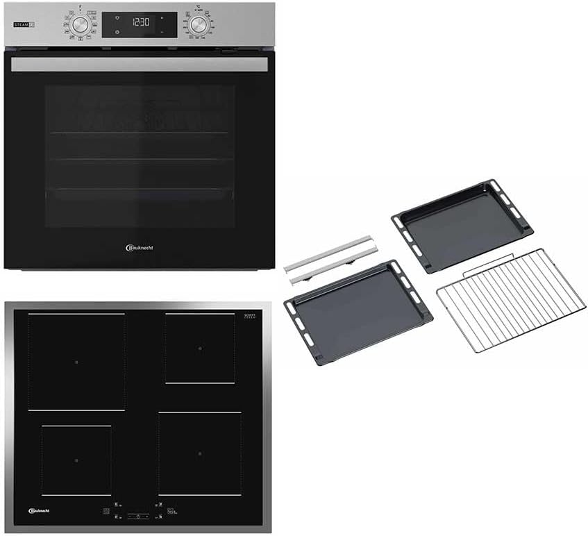 Bauknecht BAKO 466 Built-in Oven & Induction Hob, 12 Functions, Gentle