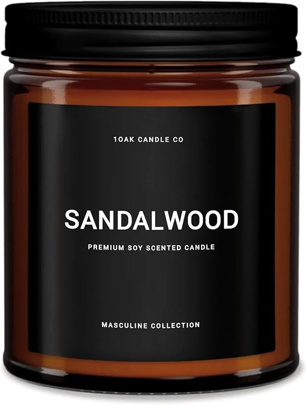 1OAK Scented Sandalwood Candles for Men
