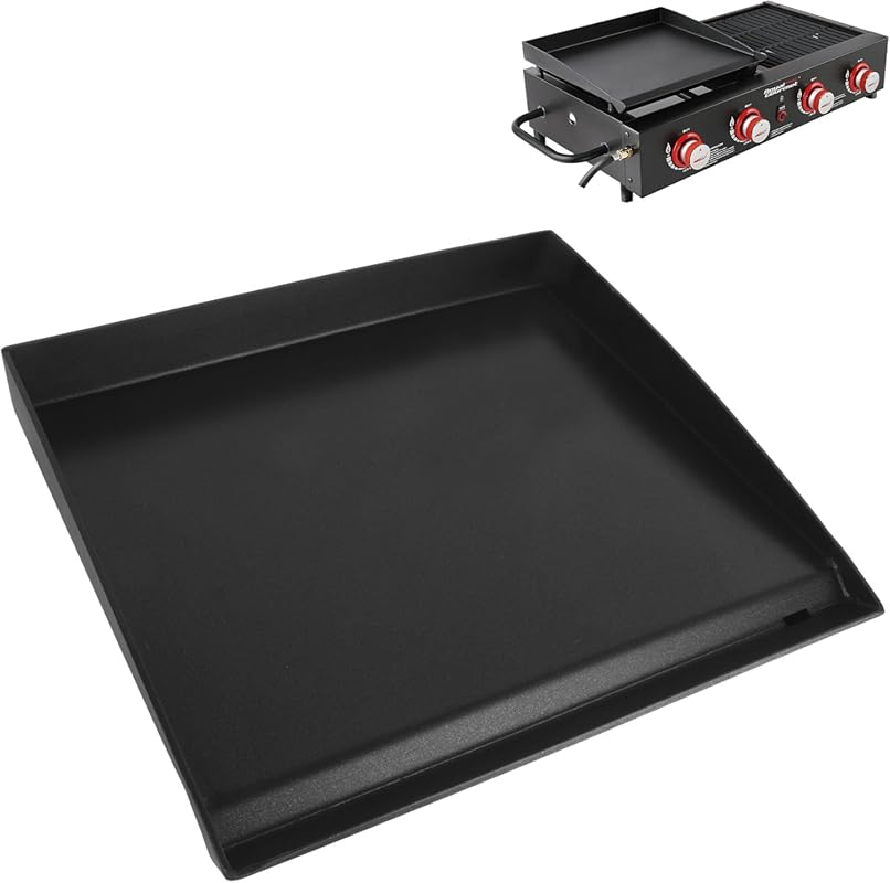 Royal Gourmet Portable Cast Iron Top Griddle Plate for GD4002T 4-Burne