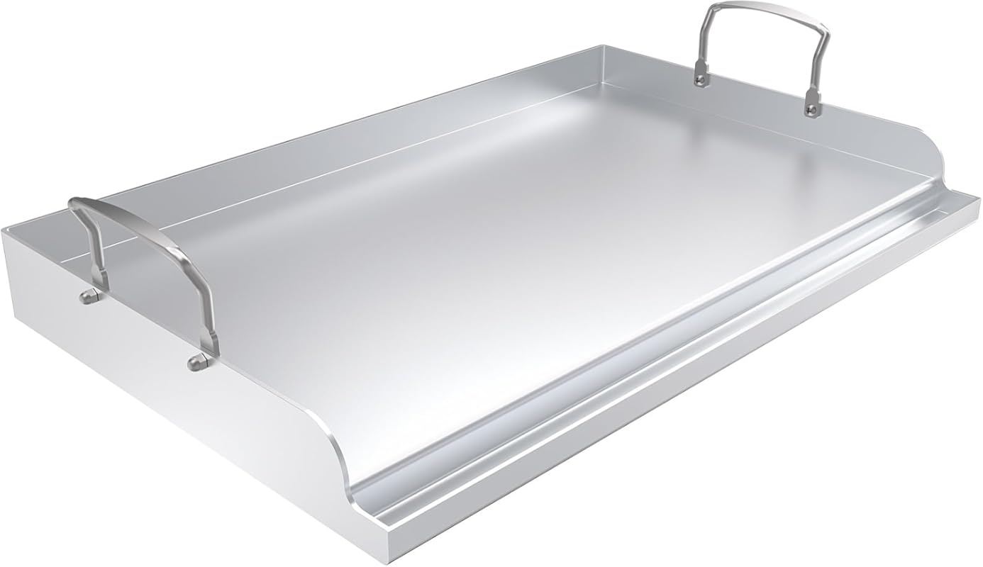 Universal Nanoceramic Nonstick Stainless Steel Griddle, 25x16