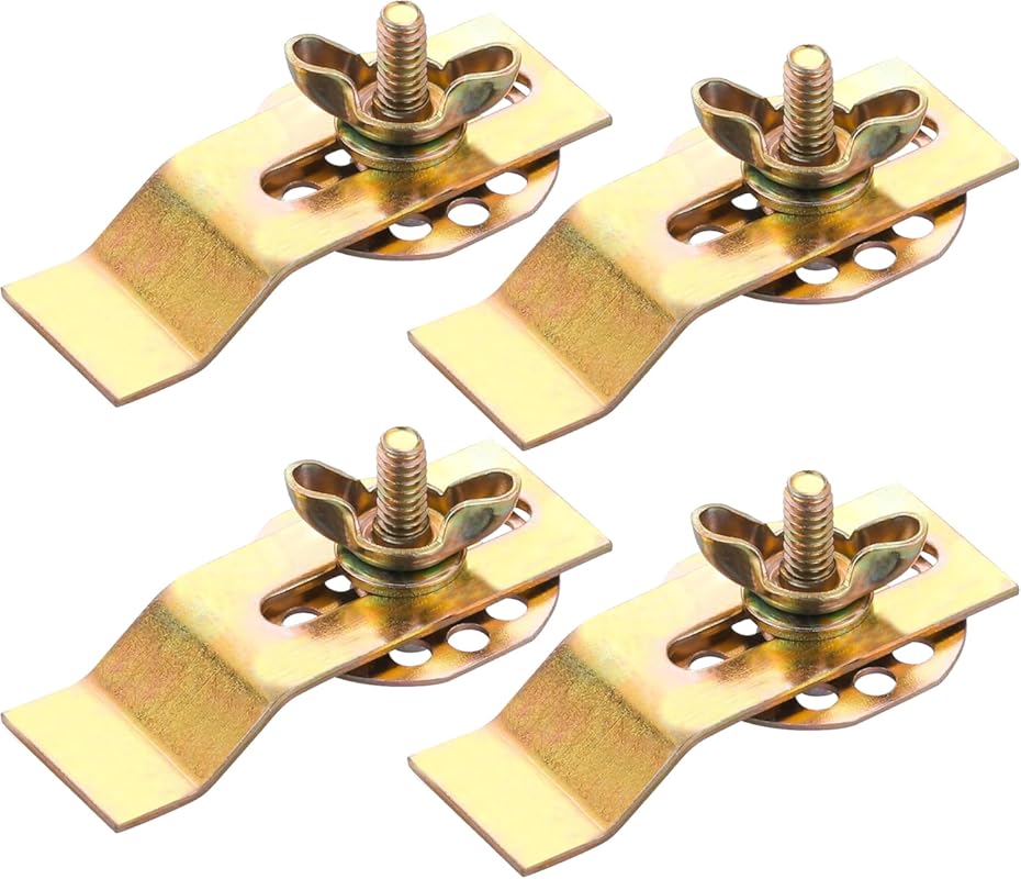 30-Pack Premium Undermount Sink Clips & Brackets with Hardware for Sec