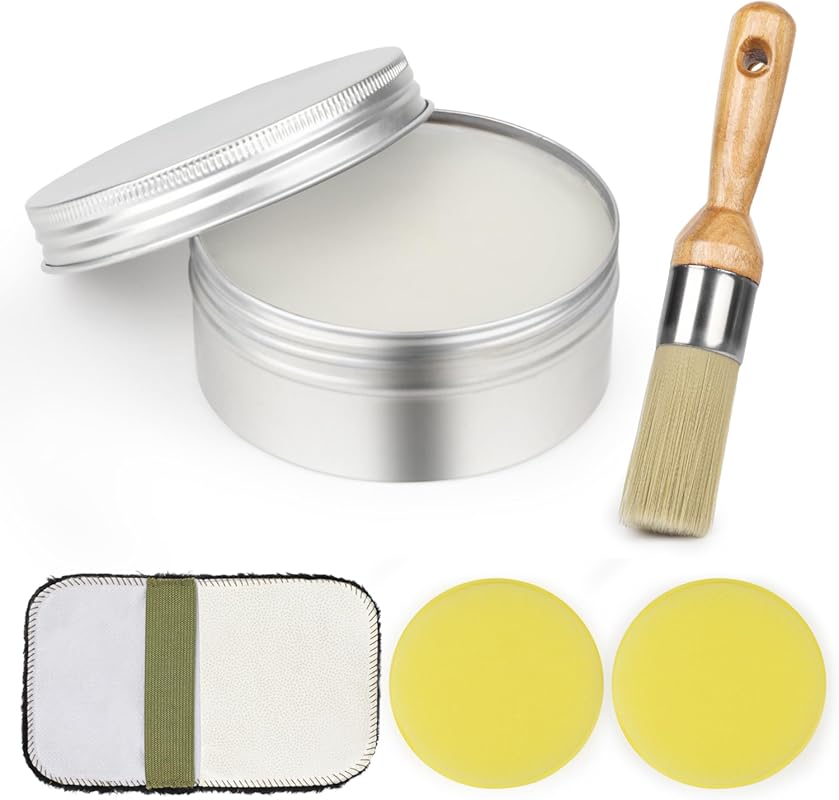 Clear Furniture Finishing Wax for Sealing & Protecting Painted and Raw