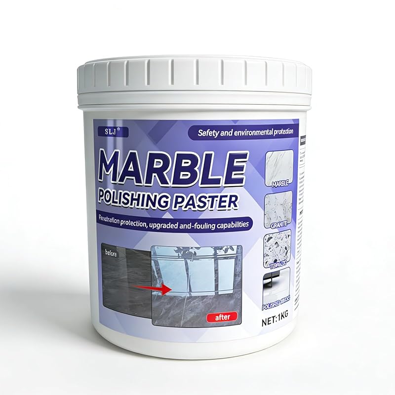 Marble Polishing Paste & Granite Sealer Kit: Protectant for Quartz, Ma