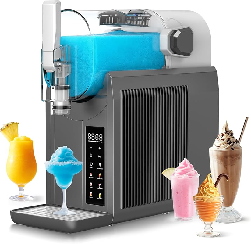 92oz No Ice Needed Slushie Machine, Auto-Clean Frozen Drink Maker with