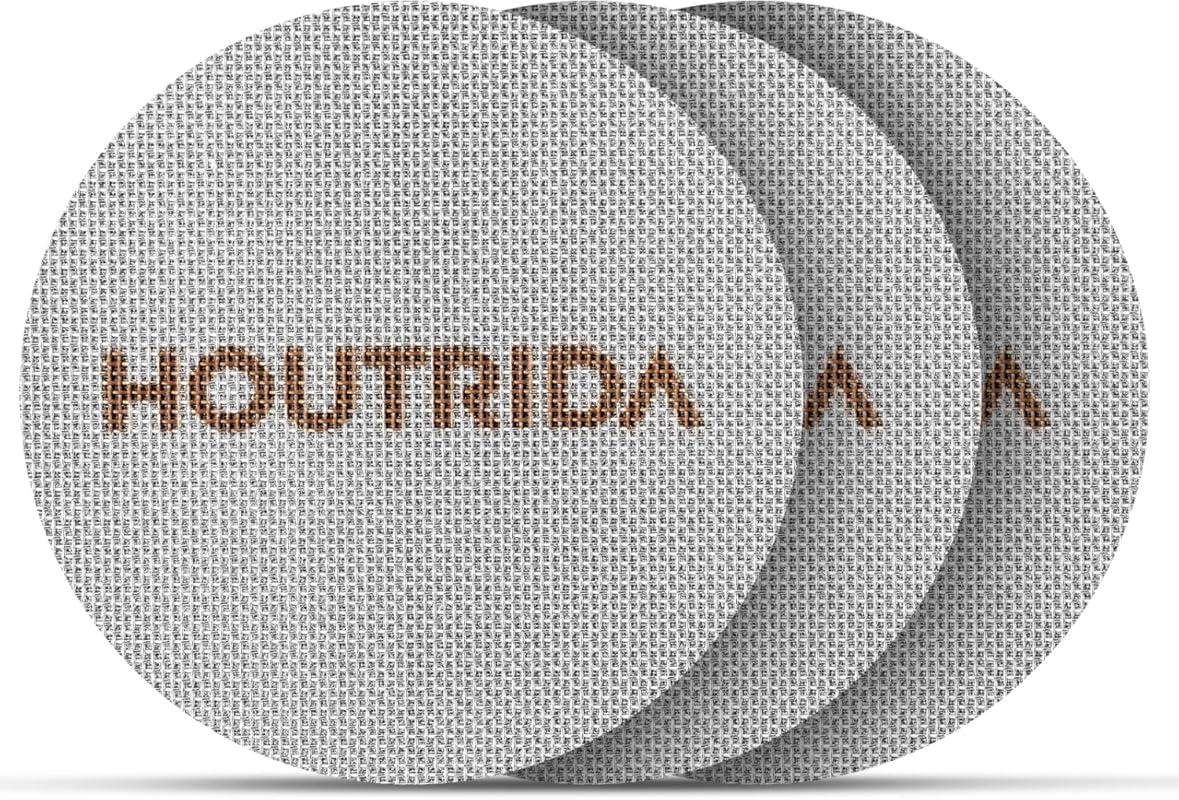 3 Pack 53.5mm Espresso Puck Screen, 316 Stainless Steel Reusable Mesh 